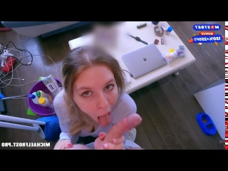 she doesn't clean well, but she fucks great